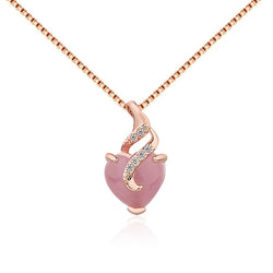 Rose Gold Color Necklace for Women