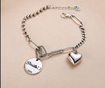 925 Sterling Silver Couple Bracelet