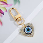 1Pcs Evil Eye Hamsa Hand  Key Ring