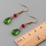 Crystal Stone Drop pendant Earrings
