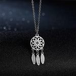 Yoga Lotus Pendant Necklaces