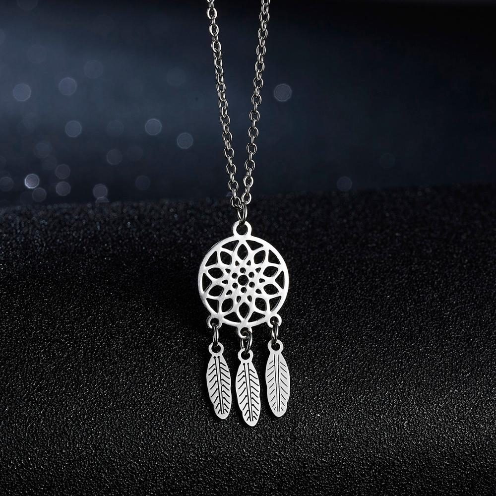 Yoga Lotus Pendant Necklaces