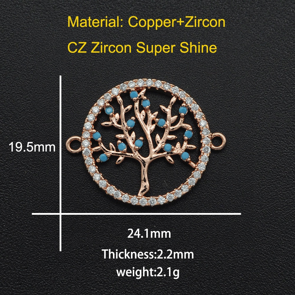 CZ Charms Cactus Necklace Pendant Accessories
