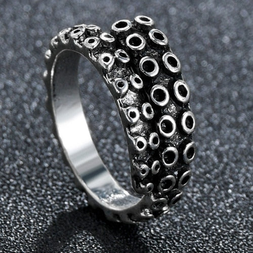 Double Head Snake Adjustable Rings