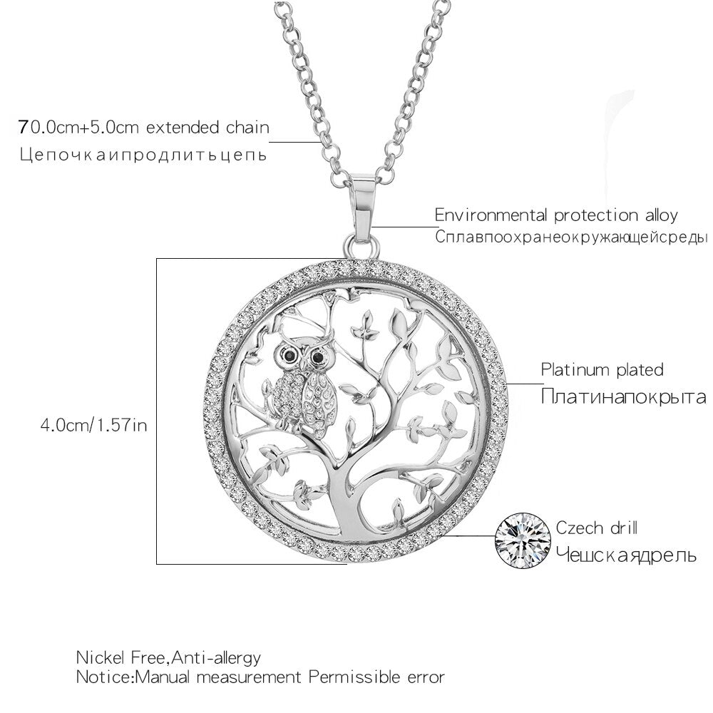 Small Owl Necklace