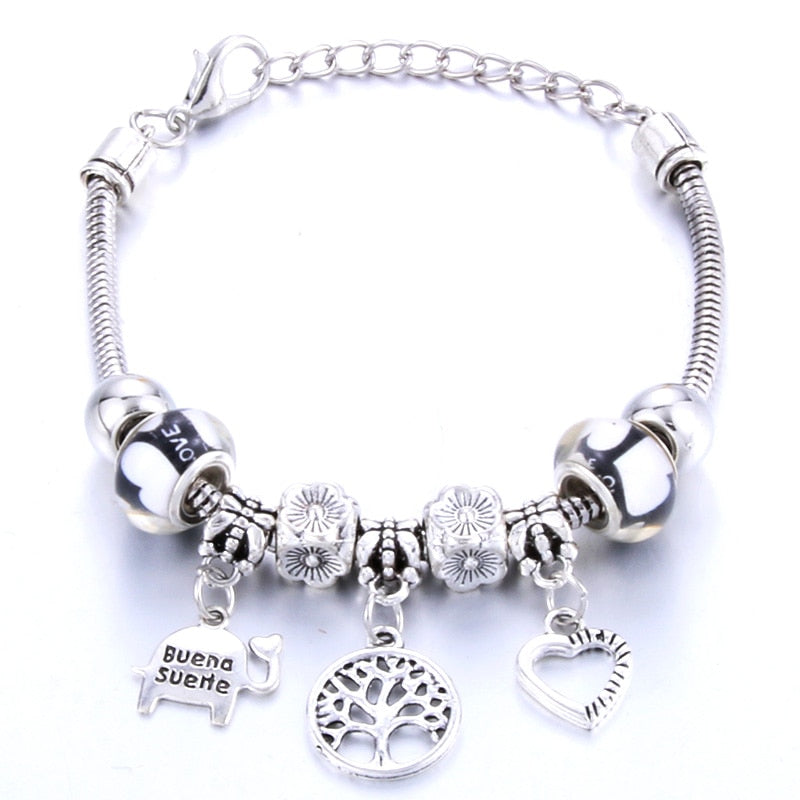 Tree of Life Elephant shape Bracelet