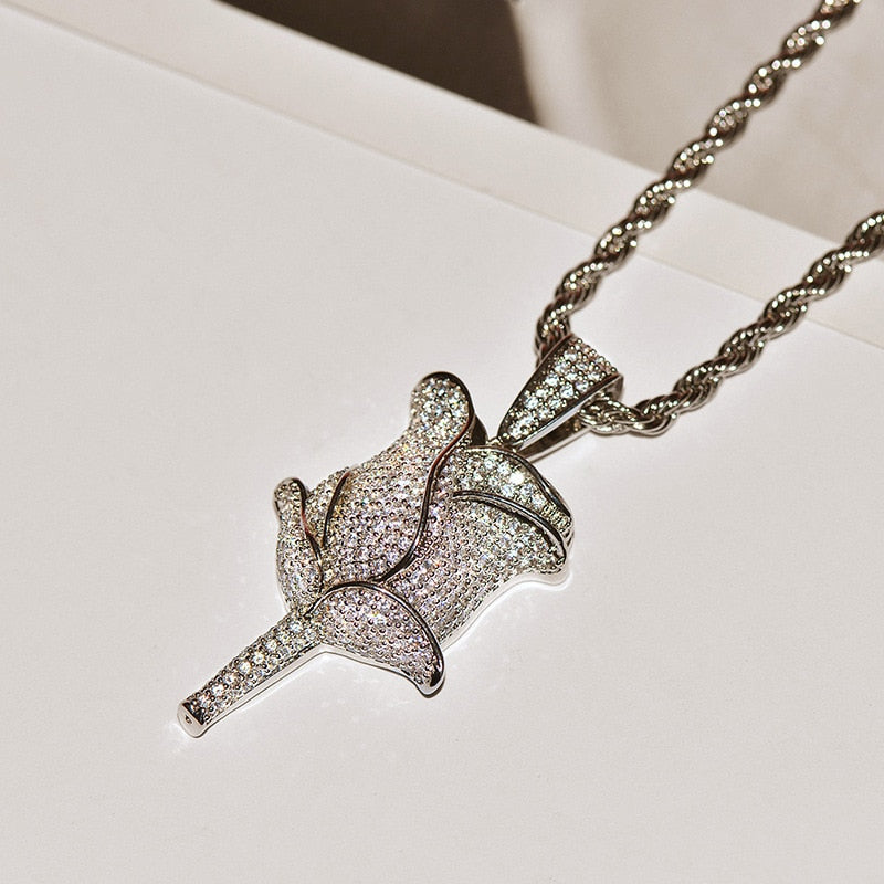14K Gold 1 Carat Diamond Necklace