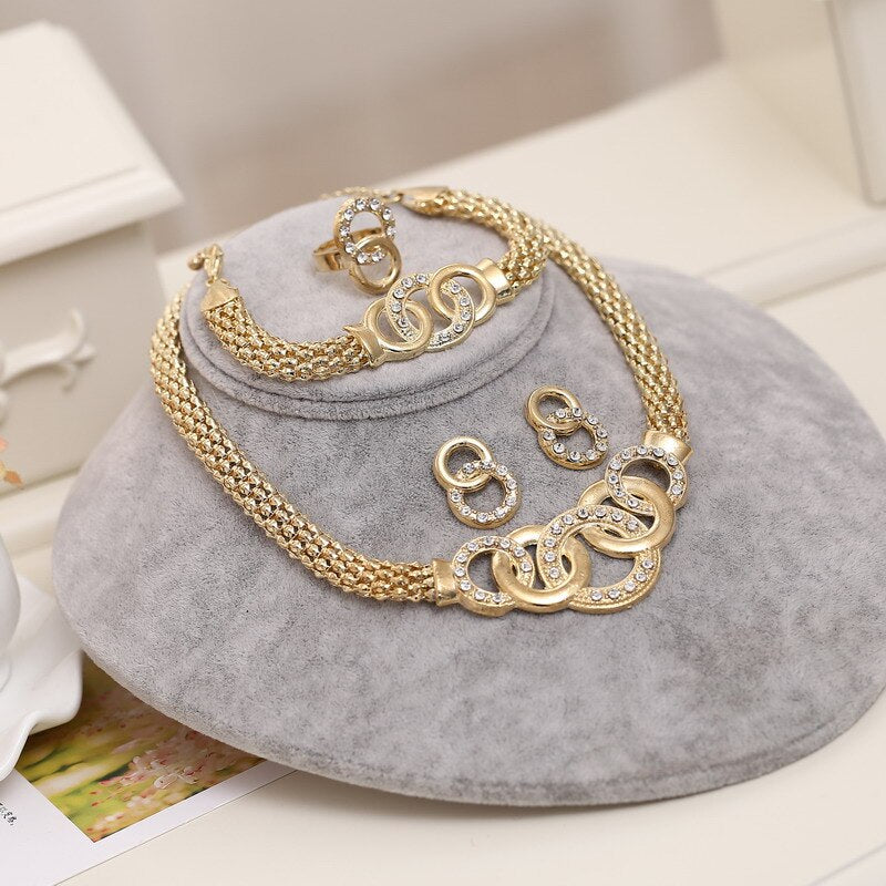 Dubai Gold Jewelry Sets