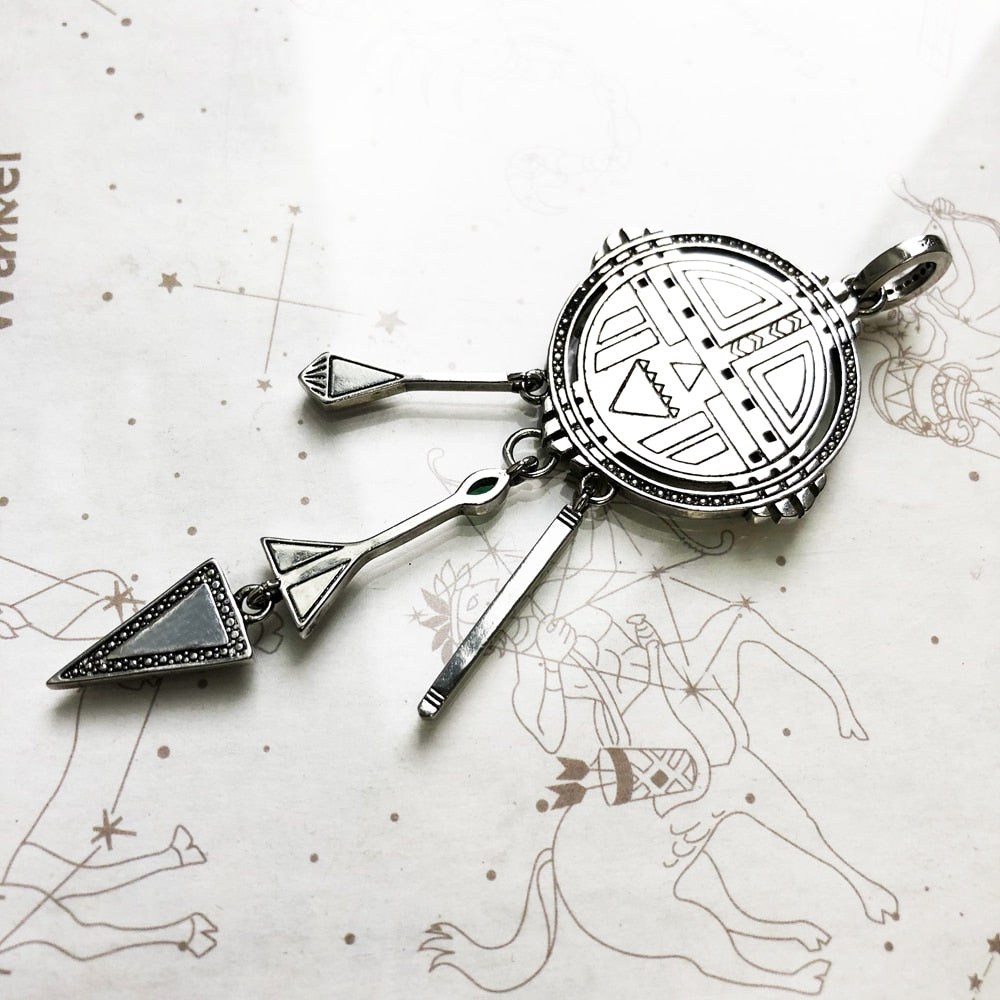 Pendant Dreamcatcher Sun Symbol, Summer Fashion Jewelry