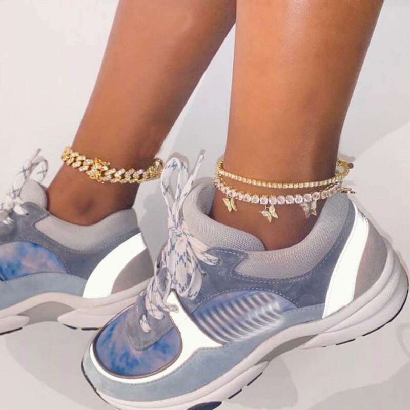 Butterfly Charm Anklet