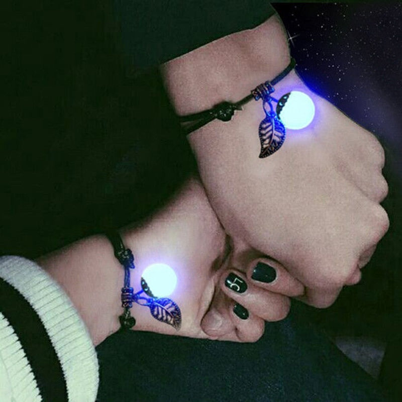 Luminous Bead Anklets Bracelets For Women