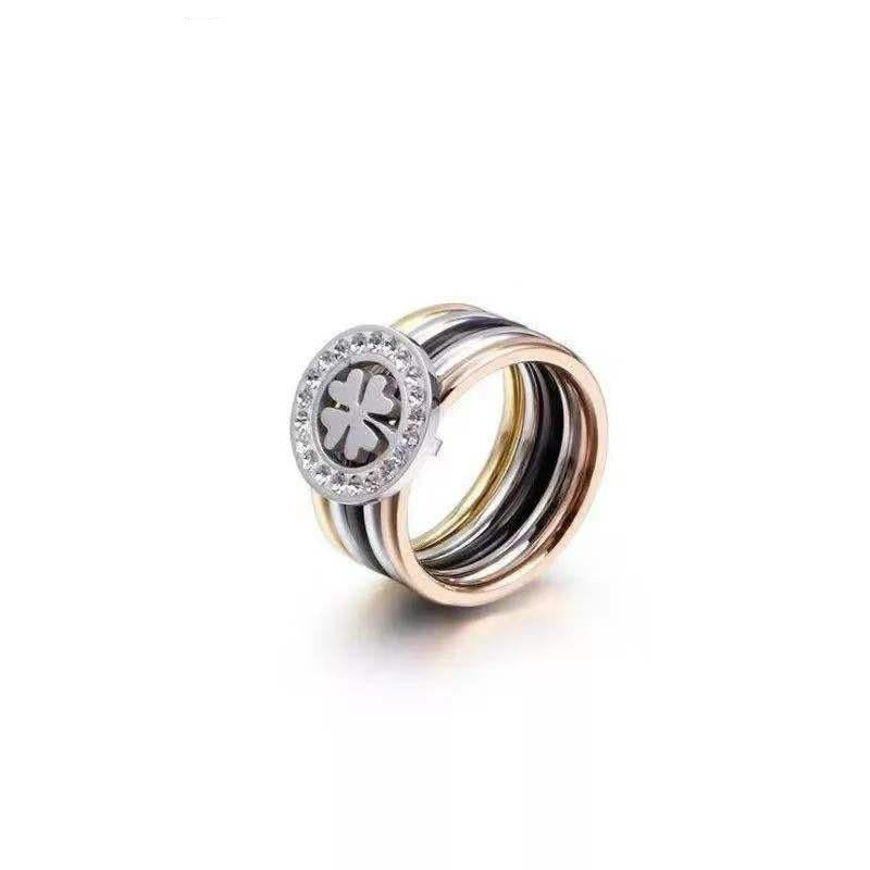 Stainless Steel Tree of Life Rings