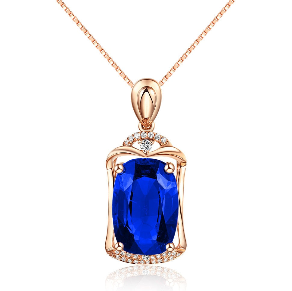 Ruby Treasure Pendant Necklace
