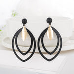 Circle Drop Earrings