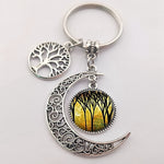Tree of life statement keychain
