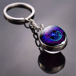 Glass Ball Keychain
