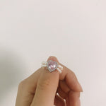 Handmade Braided Imitation Pearl Rings