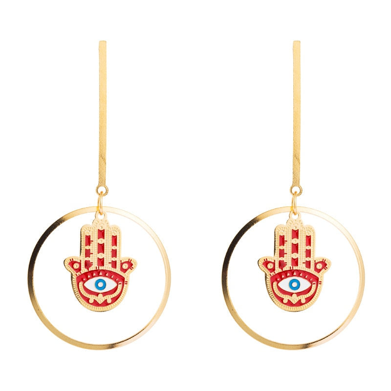 Long Dangle Earrings