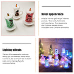 Christmas Snowman LED Light Candle