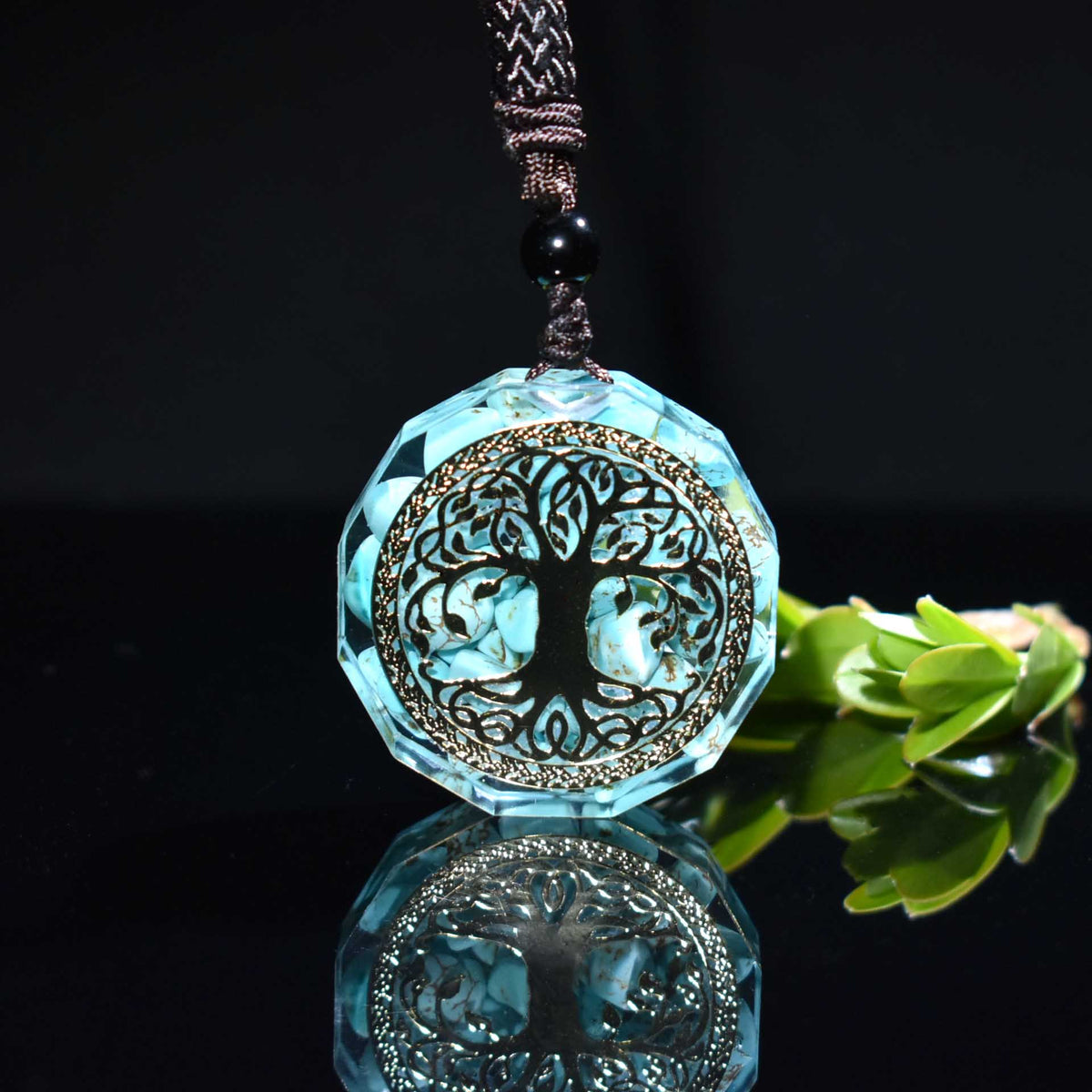 Tree Of Life Energy Orgonite Necklace