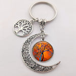 Tree of life statement keychain