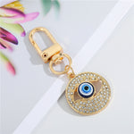 1Pcs Evil Eye Hamsa Hand  Key Ring
