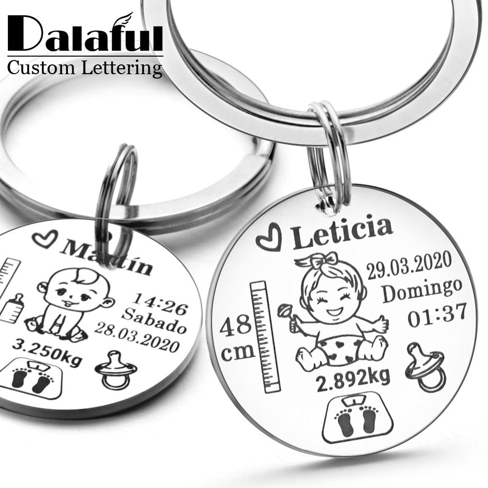 Baby Boys Girls Keychain 