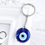 Turkish Greek Blue Eye Charm Pendant Keychain