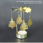 Metal Rotating Candle Holder