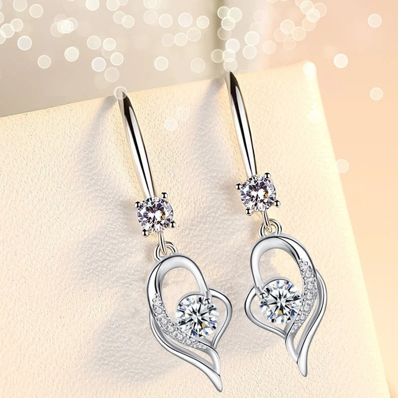 Crystal Dangle Earring