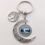 Tree of life statement keychain