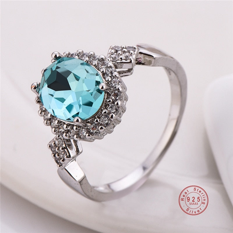 CZ Crystal Finger Rings