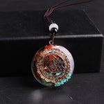 Seven Veins Energy Pendant Necklace