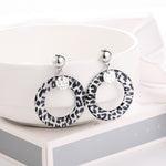 Circle Drop Earrings