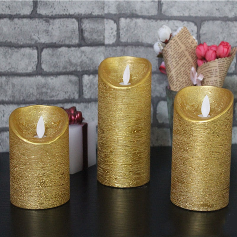 LED Candles Flickering Luxurious Prayer Candle