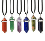 Raw Crystal Pendant Natural Stone Women Necklaces
