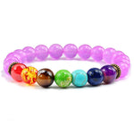 Beads Reiki Buddha Prayer Natural Stone Yoga Bracelet For Women