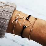 Bohemian Black Rope Chain Bracelet