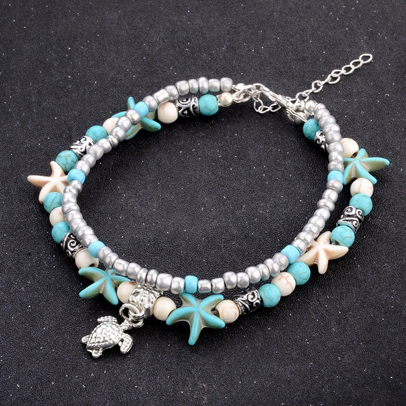 Starfish Anklet