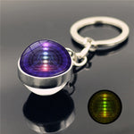 Seven Chakra Keychain