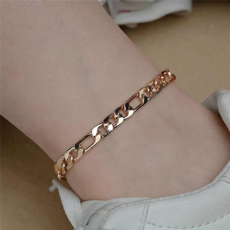 3Pcs Set Vintage Boho Anklets For Women 