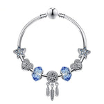 Dream Catcher Pendant Charm Bracelet