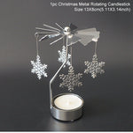 Christmas Rotary Candle Holder