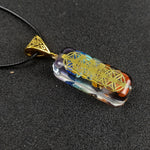 Natural Chakra Orgone Energy Pendant Necklace