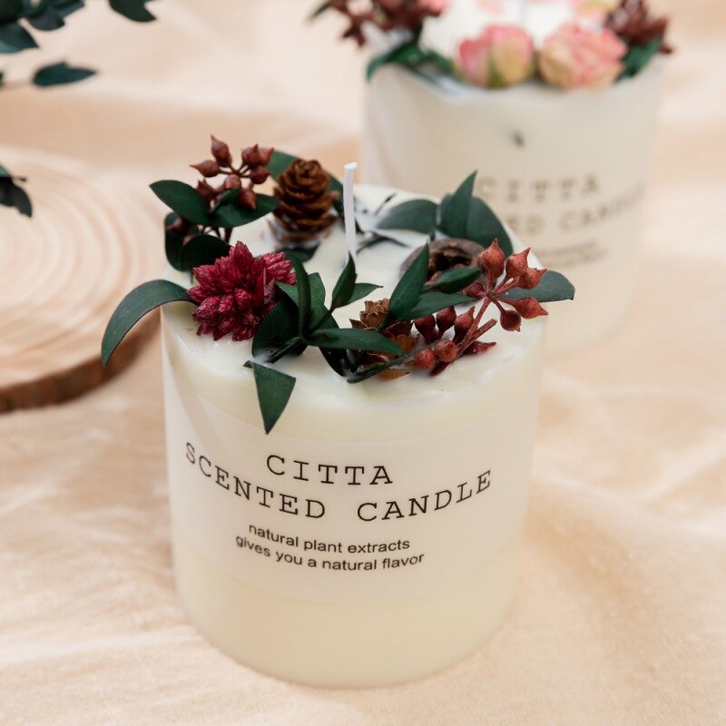 Romantic Pillar Candle