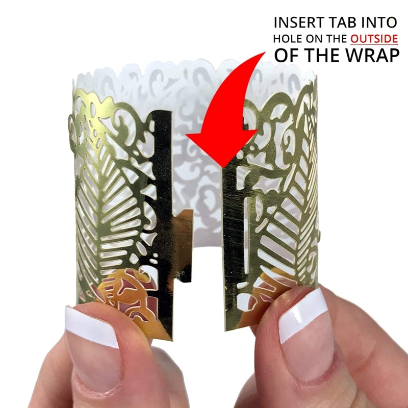 Flameless Tea Light Votive Wraps