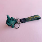 Cartoon Method Fighting Dog Keychains
