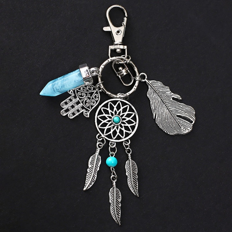 Handmade Dreamcatcher Keychain