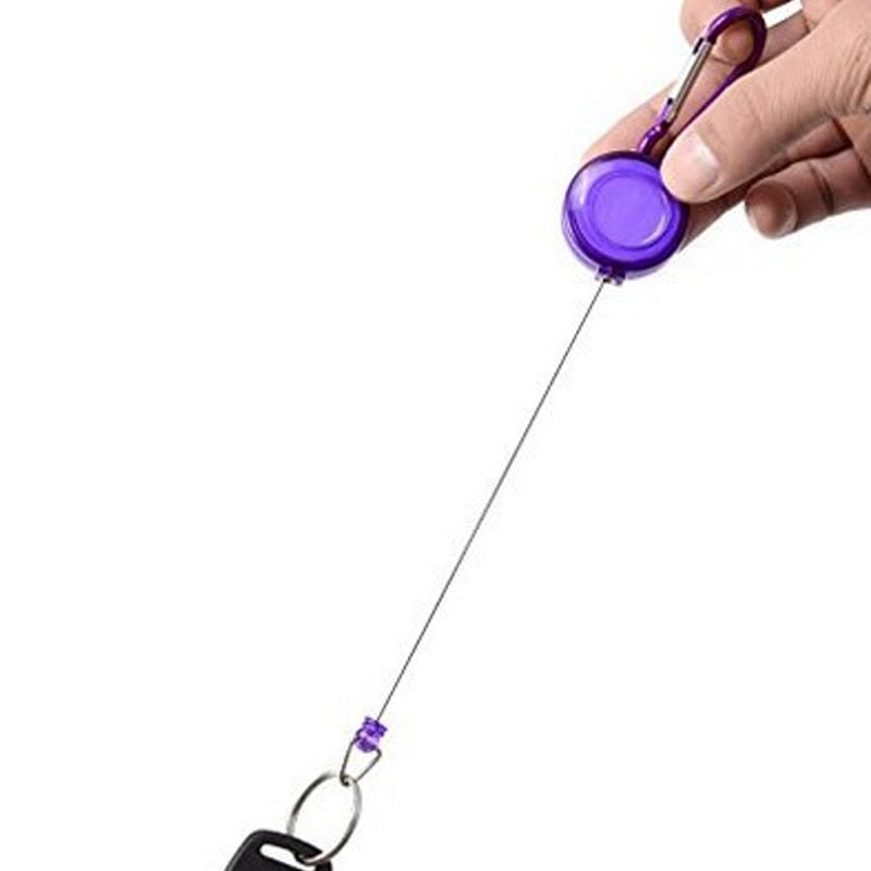 Roll Retractable Keychain