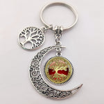 Tree of life statement keychain